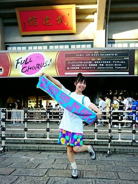 「LIVE」｜「アイテム（雑貨/ホビー）」を使った、Chie＊さん（レディース・159cm）の夏コーディネート