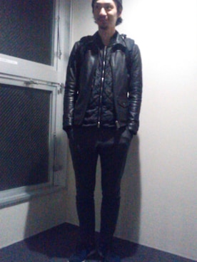 「アイテム（その他アウター）」を使った、匠さん（メンズ・173cm・20代）の春コーディネート