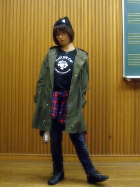 CHIKOさん（レディース・156cm）の秋コーディネート