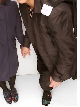 「Yohji Yamamoto（ヨウジヤマモト）のアイテム（カーゴパンツ）」を使った、よっぴくんさん（メンズ・182cm）の春コーディネート