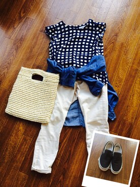 なっかさん（レディース・155cm）の夏コーディネート