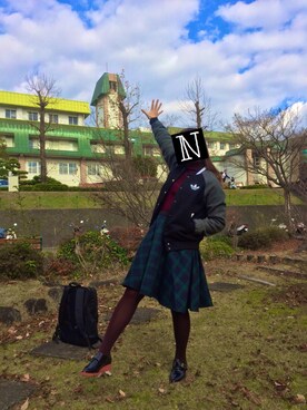 「冬休み」｜「アイテム（その他）」を使った、nanokoさん（レディース・164cm）の冬コーディネート