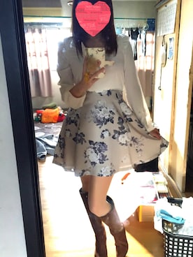 「bye bye」｜あさみんさん（レディース・167cm）の冬コーディネート