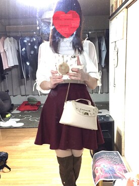 「bye bye」｜あさみんさん（レディース・167cm）の冬コーディネート