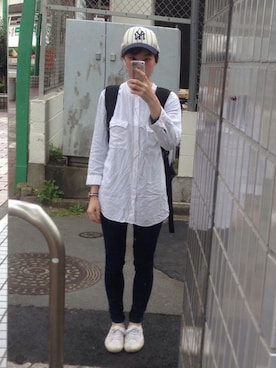 「nike sb 」｜「アイテム（その他）」を使った、unaさん（レディース・154cm）の秋コーディネート