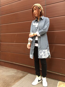 Hitomiさん（レディース・161cm）の春コーディネート