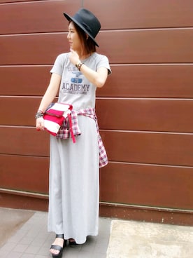 Hitomiさん(レディース・161cm)の夏コーディネート