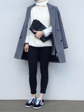 「Marc by Marc Jacobs（マークバイマークジェイコブス）のアイテム（バッグ）」を使った、cota_raさん（レディース・168cm）の冬コーディネート
