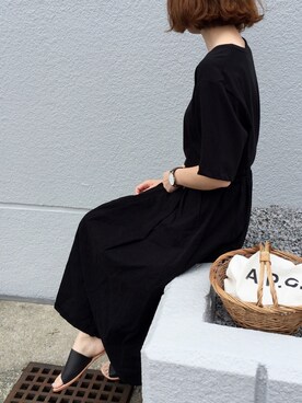 「Factor=（ファクターイコール）のアイテム（スカート）」を使った、cota_raさん（レディース・168cm）の春コーディネート