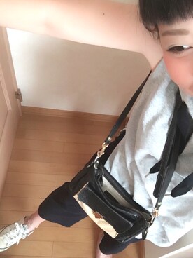 「前髪ぱっつん」｜さーちゃんさん（レディース・150cm・20代）の夏コーディネート
