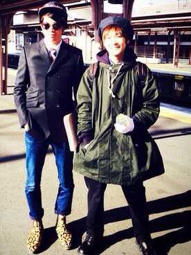 大坪ツヨシさんのコーディネート