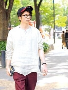 大坪ツヨシさんのコーディネート