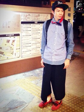 大坪ツヨシさんのコーディネート