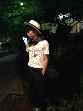 大坪ツヨシさんのコーディネート