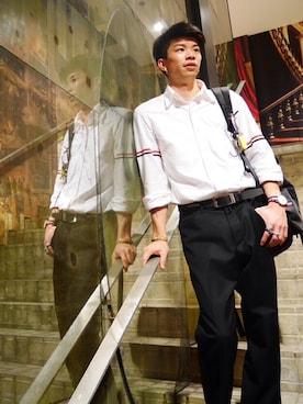 大坪ツヨシさんのコーディネート