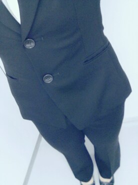 「スーツ」｜Misakiさん（レディース・146cm）の秋コーディネート