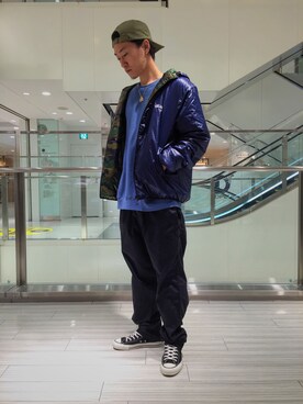 SEI_MSDさんの「Reversible Camo Jacket」を使ったコーディネート