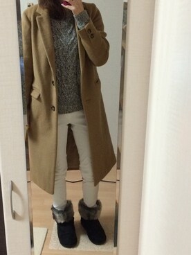 moricoさん（レディース・162cm）の冬コーディネート