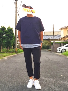 ぼーさん（メンズ・169cm）の夏コーディネート