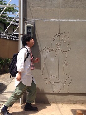 僕天然パーマさんのコーディネート