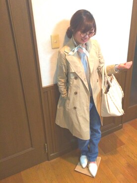 「FREE'S MART（フリーズマート）のアイテム（その他シューズ）」を使った、ma-.Oさん（レディース・158cm）の春コーディネート