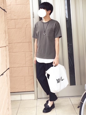 ponさん（メンズ・168cm）の夏コーディネート