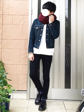 「Journal Standard TRISECT（トライセクト）のアイテム（ジャケット/アウター）」を使った、ponさん（メンズ・168cm）の秋コーディネート