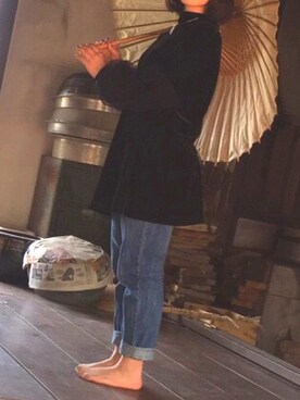 kaedeさん（レディース・157cm）の春コーディネート