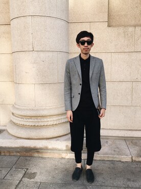 Miao Yさんの（H&M | エイチ・アンド・エム）を使ったコーディネート