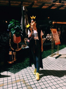 「Made   （メイド）のアイテム」を使った、aredさん（レディース・167cm）の夏コーディネート