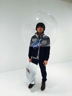「MSPC（エムエスピーシー）のアイテム」を使った、ちゃずさん（メンズ・171cm）の秋コーディネート