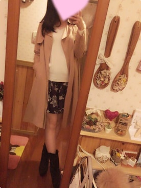 Rumi さん（レディース・163cm）の冬コーディネート