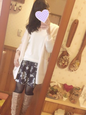 Rumi さん（レディース・163cm）の冬コーディネート