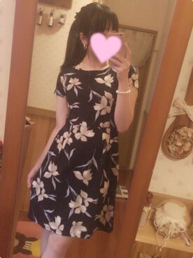 「tocco（トッコ）のアイテム（ワンピース/ドレス）」を使った、Rumi さん（レディース・163cm）の夏コーディネート