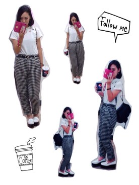 チャン・ターさん（レディース・160cm）の秋コーディネート