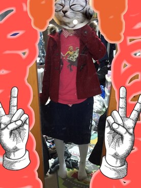 かねつな　しほさんのコーディネート