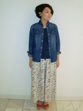 みーちゃんさん(レディース・159cm)の春コーディネート