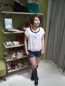 みーちゃんさん（レディース・164cm）の夏コーディネート