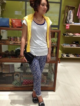 みーちゃんさん（レディース・164cm）の夏コーディネート