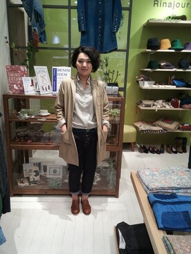 みーちゃんさん（レディース・164cm）の秋コーディネート