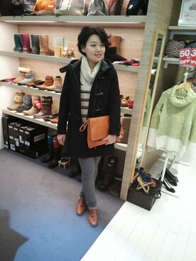 みーちゃんさん(レディース・164cm)の冬コーディネート