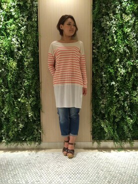 みーちゃんさん（レディース・164cm）の夏コーディネート