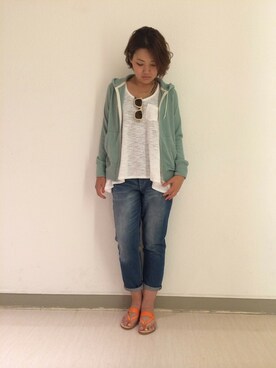 みーちゃんさん（レディース・164cm）の夏コーディネート