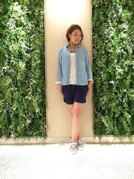 みーちゃんさん（レディース・164cm）の夏コーディネート