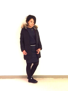 みーちゃんさん（レディース・164cm）の冬コーディネート