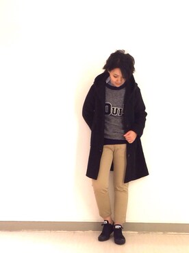 みーちゃんさん（レディース・164cm）の冬コーディネート