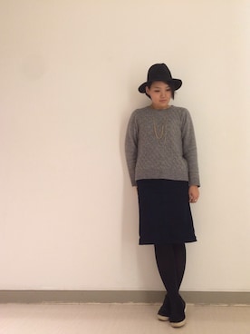 みーちゃんさん（レディース・164cm）の冬コーディネート