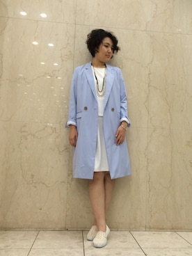 「Rinajour（リナジュール）のアイテム」を使った、みーちゃんさん（レディース・164cm）の春コーディネート