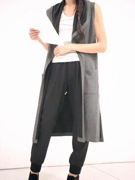 「KATHARINE ROSS（キャサリンロス）のアイテム（その他パンツ）」を使った、CHEERFUL.SOUNDSさん（レディース・160cm）の秋コーディネート