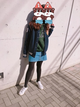 「Roots Canadaのアイテム（ジャケット/アウター）」を使った、annさん（レディース・165cm）の冬コーディネート